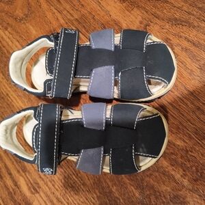 Kids Black and gray Sandals